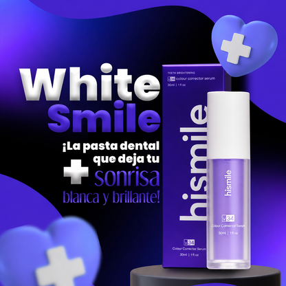 Pasta Dental Blanqueadora WhiteSmile™ | Sonrisa Más Blanca Desde Las Primeras Aplicaciones